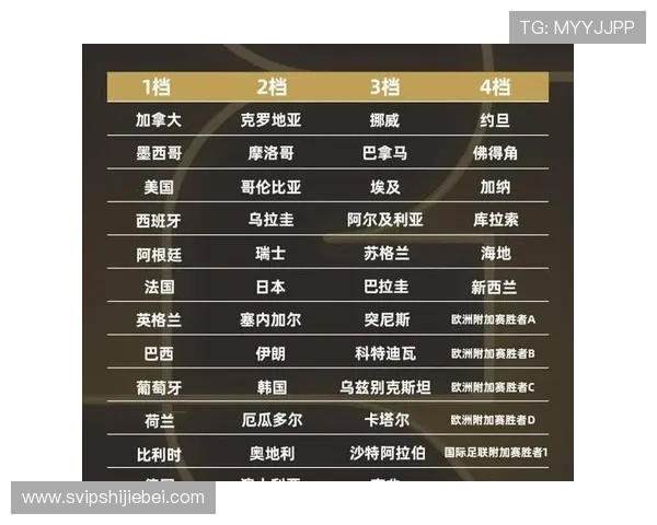 2026年世界杯48支参赛队伍名额分配详细方案全面解析